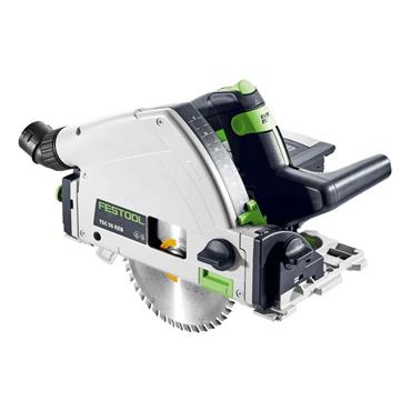 FESTOOL PLUNGE SAW 18V BARE UNIT TSC55 KEB INCLUDES DUST COLLECTION BAG AND ATTACHABLE ANGLE CONNECT