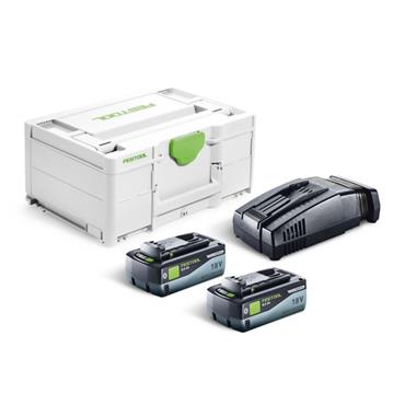 FESTOOL ENERGY SET 2 8AH  BATTS1  TCL6 DUO CHARG