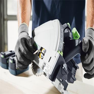 FESTOOL PLUNGE SAW 18V2BATTWIN CHARGER1RAIL