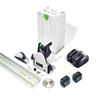 FESTOOL PLUNGE SAW 18V2BATTWIN CHARGER1RAIL