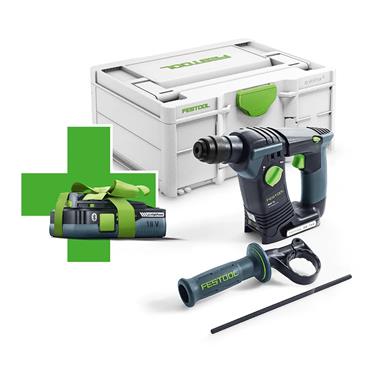 FESTOOL SDS DRILL 18V BHC 18 HPC 4.0 FREE BATTERY