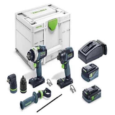 FESTOOL SET IMPACT AND DRILL 5AH  4AH