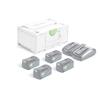 FESTOOL ENERGY SET 4 X 5AH BATTS TCL6 DUO CHARGER