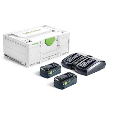 Festool Energy Set 2 X 5.0 Batts Tcl6 Duo Charger