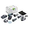 FESTOOL SANDER 125MM 18v 2-BATTERIES CHARGER