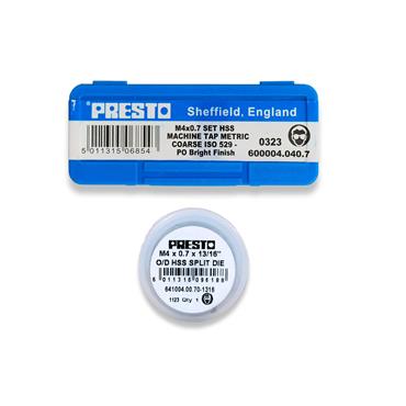 PRESTO TAP M4.0X0.7 SECOND