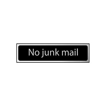 CENTURION SIGN NO JUNK MAIL