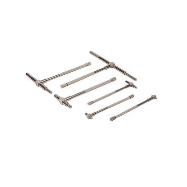 SILVERLINE TELESCOPIC GAUGE SET 8-150MM 6PC