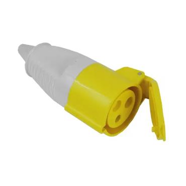 SILVERLINE  TRAILING SOCKET 110 VOLT 32A YELLOW