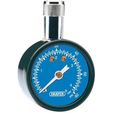 DRAPER TYRE PRESSURE GAUGE DIAL-TYPE