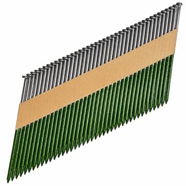 HiKOKI 705645 Galvanised Ring-Shank Framing Nails 3.1 ? 90mm ? Pack of 2200