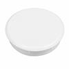 BLANK COVER FOR HINGE HOLE WHITE 35MM