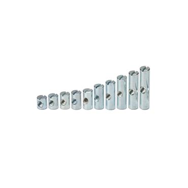 BARREL NUT M6X14 ( CROSS DOWEL )