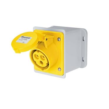 GARO PANEL SOCKET 110 VOLT 16A YELLOW