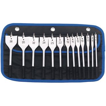 DRAPER FLAT BIT SET WOOD (13 PC)