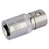 DRAPER 1/4" SQUARE X  1/4 HEX BIT HOLDING SOCKET