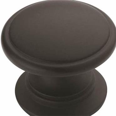 CABINET KNOB MATT BLACK