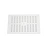 MAP VENT HIT & MISS 9X6" WHITE PLASTIC