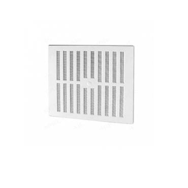 MAP VENT HIT & MISS 9X9" WHITE PLASTIC