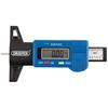 DRAPER DIGITAL TYRE TREAD DEPTH GAUGE