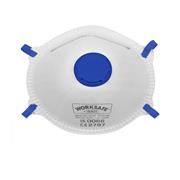 SEALEY DUST MASK FFP2 WITH VALVE PK10