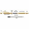 WOODTURNING PEN KIT GOLD SLIMLINE 4 RING