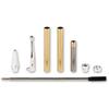 WOODTURNING PEN KIT SILVER SLIMLINE 4 RING