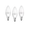 OSRAM BULB 5.7W (40) E14 LED CANDLE 3PK