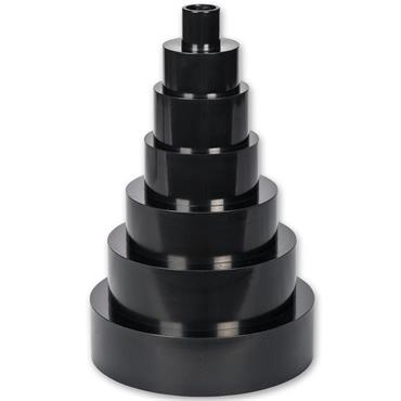 Axminster Multiple Stepped Dust Extraction Hose Adaptor 25?150mm