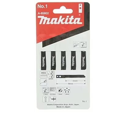 MAKITA JIG SAW BLADE METAL CUTTING PK5 WITH HOLES