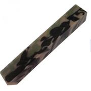 CHARNWOOD ACRYLIC PEN BLANK GREEN & BROWN CAMMO