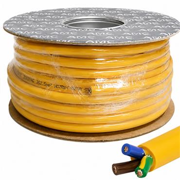 ARTIC CABLE YELLOW 3X2.5MM PER METRE