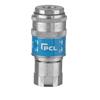 PCL COUPLING 1/4" FEMALE THREAD
