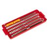 SEALEY PREMIER SOCKET RAIL TRAY 1/4 3/8 1/2 RED