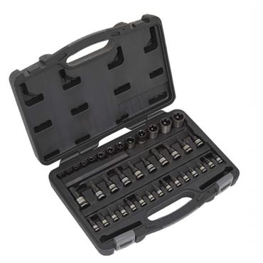 SEALEY ALLEN IMPACT SOCKET SET 1/2" DR 8PC