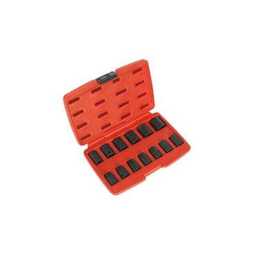 SEALEY IMPACT SOCKET SET 1/2" MM (13 PC)