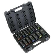 Sealey Deep Impact Socket Set 1/2" Mm (16 Pc)