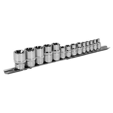 SEALEY TRX-STAR SOCKET SET E4-E24  1/43/81/2" DR