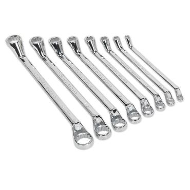 SEALEY RING SPANNER SET 8PC METRIC 6-22MM