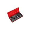 SEALEY SOCKET SET 1/4" SQ 4-13MM 3/16-1/2"(41 PCS)