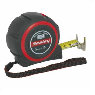 Sealey Measuring Tape 5m With Window View