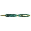 CHARNWOOD ACRYLIC PEN BLANK DARK GREEN WHITE SWIR