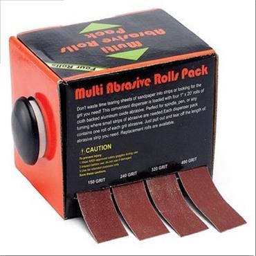 ROBERT SORBY MULTIPACK ABRASIVE ROLLS 4 PACK