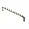 Carlisle Brass PAD1450SSS D Pull Door Handle ? 19mm Diameter 450mm Centres Satin Stainless Steel