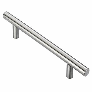 Carlisle Brass PBT1300SSS Straight T Pull Door Handle ? 25mm Diameter 300mm Centres Satin Stainless 