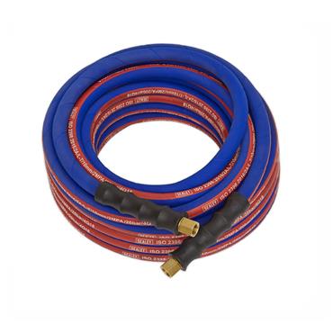 BLUBIRD AIR HOSE 10MM 10M 1/4"BSP MALE