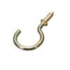 SECURIT CUP HOOKS BRASS BAG 100 20 MM