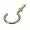 SECURIT BRASS CUP HOOKS 1" BAG 100