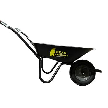 BEAR BARROWS CONTRACTORS WHEELBARROW BLACK