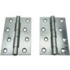 STEEL BUTT HINGE 4" PAIR 100MM